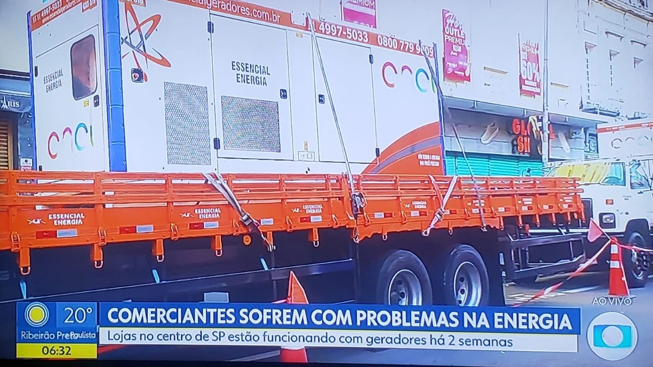Sistema BESS ''energiza'' Carnaval carioca, enquanto comércio em SP respira fumaça de geradores a diesel